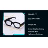 LED luminous glasses - punk style - USBSunglasses