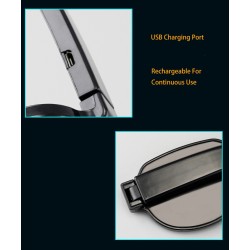 LED luminous glasses - punk style - USBSunglasses