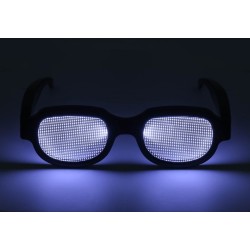 LED luminous glasses - punk style - USBSunglasses