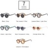 Small round sunglasses - flip lens - UV400Sunglasses