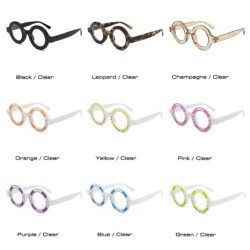 Retro round sunglasses - clear lensesSunglasses