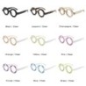 Retro round sunglasses - clear lensesSunglasses