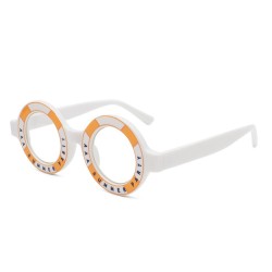 Retro round sunglasses - clear lensesSunglasses