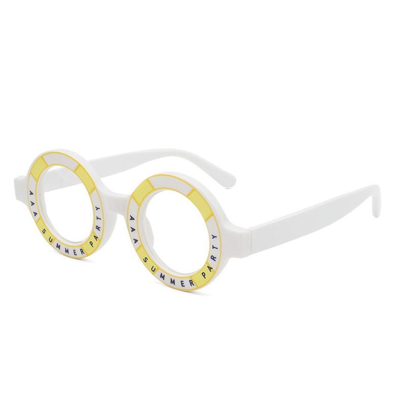 Retro round sunglasses - clear lensesSunglasses