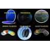 Retro round sunglasses - clear lensesSunglasses