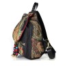 Canvas backpack - colorful ethnic designBackpacks