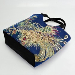 Canvas handbag - colorful ethnic designHandbags