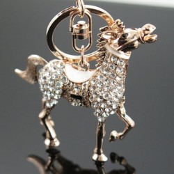 Crystal horse - keychainKeyrings