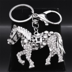 Crystal horse keychainKeyrings
