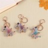 Crystal unicorn - keychainKeyrings