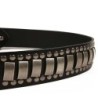 Punk style leather belt - metal rivets / square buckleBelts