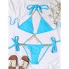 Sexy bikini set - with crystal / metal decorationsBeachwear