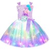 Princess / mermaid dress - with LED - girls costumeCostumes