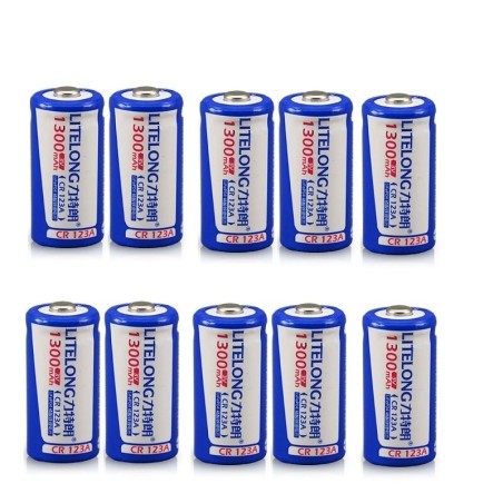 Original battery - CR123A - 1300mah - 3VBattery