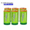 LiFePo4 - CR123A battery - rechargeable - 1350mAh - 3VBattery