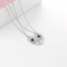 Heart shaped pendant with necklace - BEST BUDS - 2 piecesNecklaces