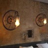 Vintage industrial wheel - wall lampWall lights