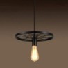 Vintage ceiling lamp - iron wheelCeiling lights