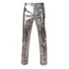 Fashionable shiny metallic pantsPants