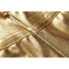 Fashionable shiny metallic pantsPants