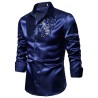 Shiny metallic long sleeve shirt - with decorative sequinsT-shirts