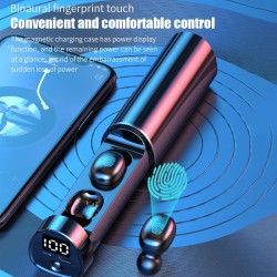 TWS 5.1 - Bluetooth wireless earbuds - touch control - with charging boxEar- & Headphones