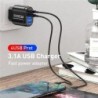 4-port USB charger - fast charge QC 3.0 - 48WChargers
