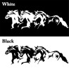 Vinyl car sticker - three horsesStickers