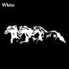 Vinyl car sticker - three horsesStickers