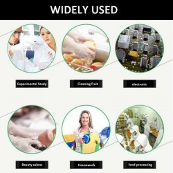 Disposable transparent gloves - for food / medical / surgical use - 100 piecesSkin