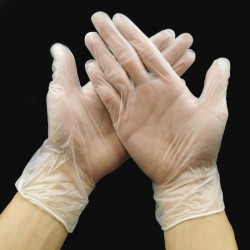 Disposable transparent gloves - for food / medical / surgical use - 100 piecesSkin