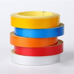 Reflective tape - car / motorcycle sticker - 1 cm * 5 mStickers