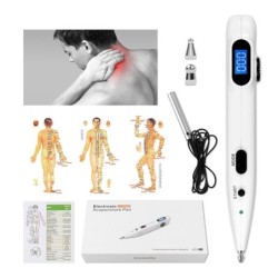 Electronic acupuncture pen - meridian energy - pain relief - body massageMassage