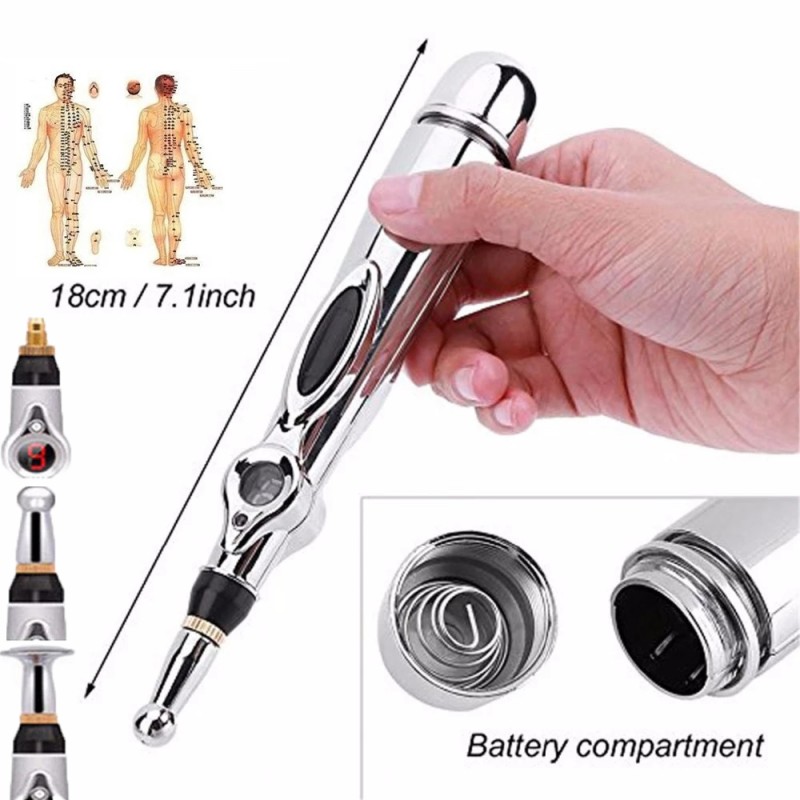 Electronic acupuncture pen - meridian energy - pain relief - body massagerMassage