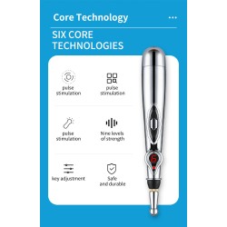Electronic acupuncture pen - meridian energy - pain relief - body massagerMassage