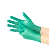 Disposable nitrile gloves - multipurpose - waterproof - green - 100 piecesHealth & Beauty