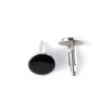 Classic round silver cufflinksCufflinks