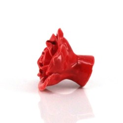 Ceramic furniture handles - roses shaped knobs - 10 piecesFurniture