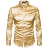 Satin long sleeve shirtT-shirts