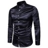 Satin long sleeve shirtT-shirts