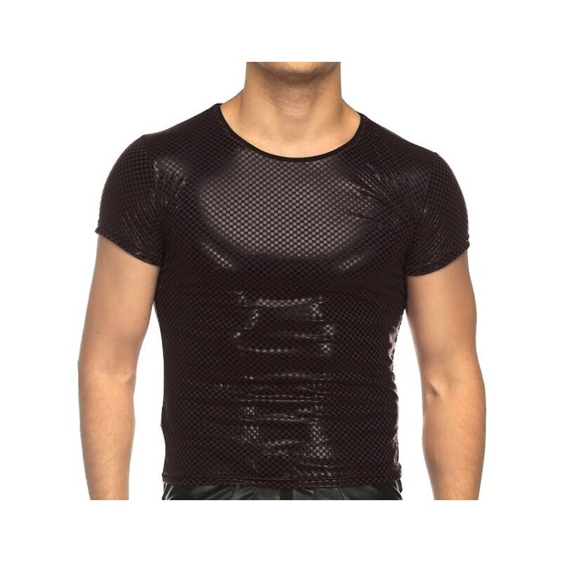 Short sleeve glossy t-shirtT-shirts