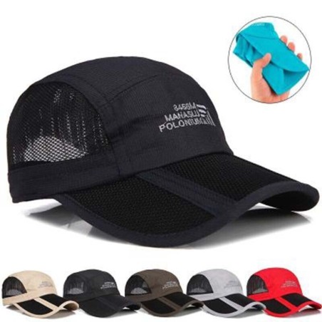 Summer baseball cap - with mesh - unisexHats & Caps