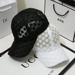 Summer baseball cap - flowery laceHats & Caps