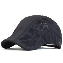 Trendy visor cap - newsboy style - with mesh - unisexHats & Caps