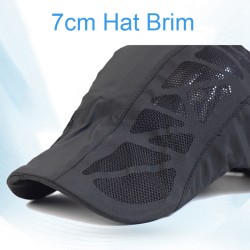 Trendy visor cap - newsboy style - with mesh - unisexHats & Caps