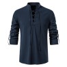 Classic long sleeve shirt - tie up necklineT-shirts