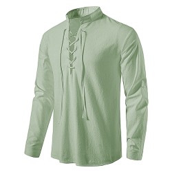 Classic long sleeve shirt - tie up necklineT-shirts