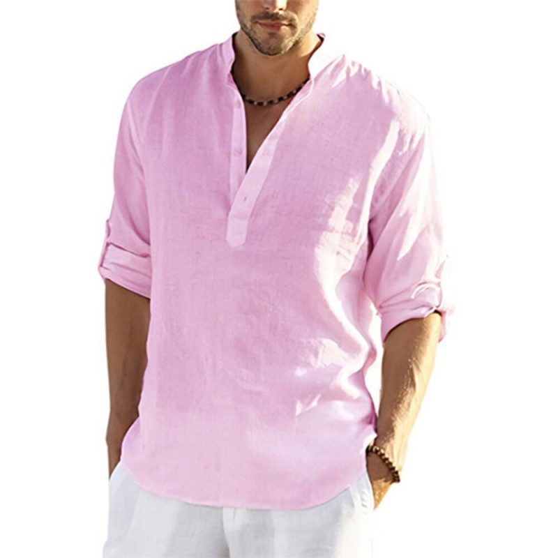 Classic long sleeve shirt - buttoned necklineT-shirts
