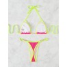 Sexy bikini set - with metal decorationsBeachwear