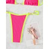 Sexy bikini set - with metal decorationsBeachwear